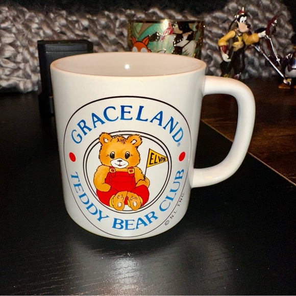 Graceland Teddy Bear Club ELVIS mug - Picture 6 of 6